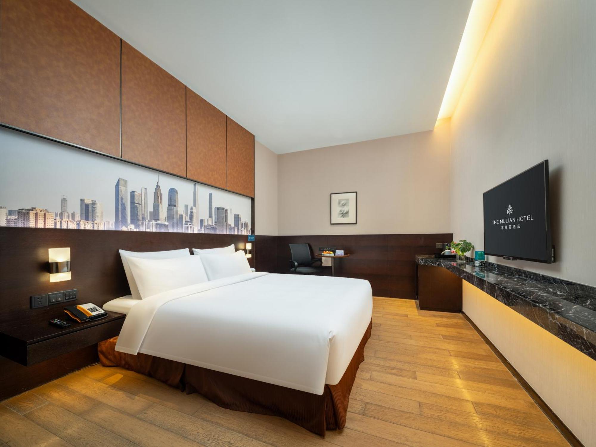 The Mulian Hotel Guangzhou Zhujiang New Town-Canton Fair Free Shuttle Bus Exterior photo