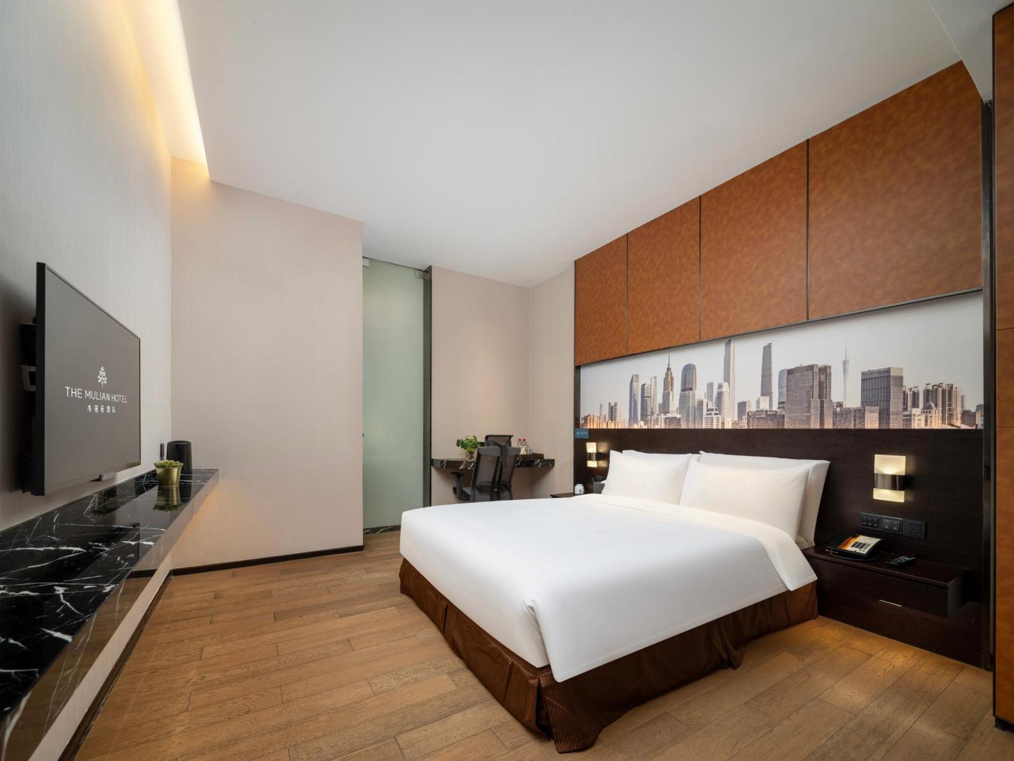 The Mulian Hotel Guangzhou Zhujiang New Town-Canton Fair Free Shuttle Bus Exterior photo