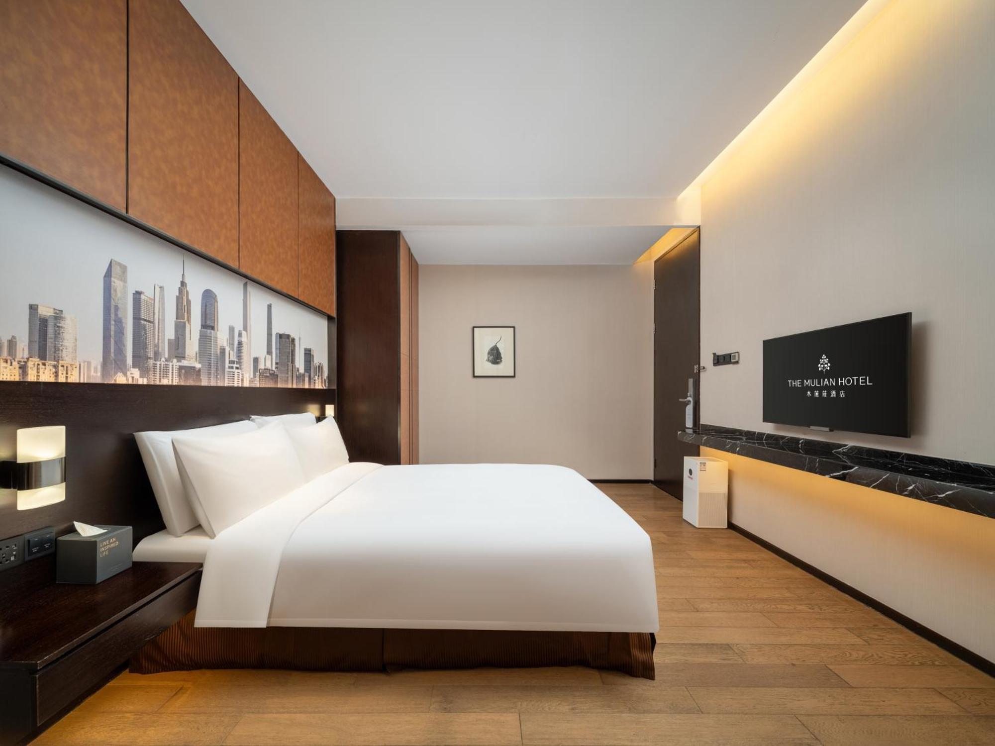 The Mulian Hotel Guangzhou Zhujiang New Town-Canton Fair Free Shuttle Bus Exterior photo